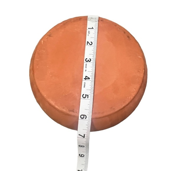 Handmade Rectangular Tray Jalapeño Green Drip Glazed Pottery Set Sign AE 97 - Picture 15 of 16